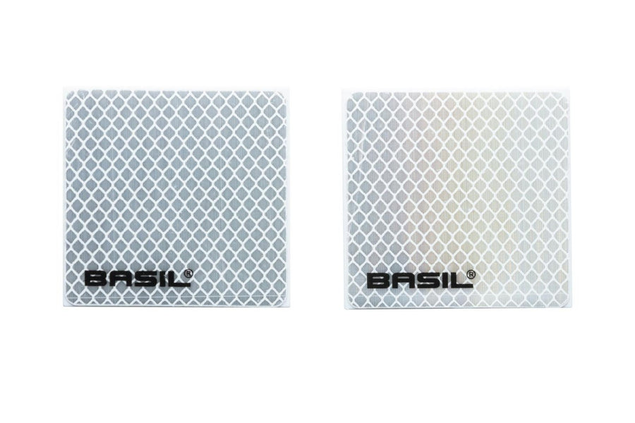 BASIL CRATE CLICKER HIGH REFLECTIVE, 2PCS, SILVER