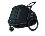 HAMAX PLUTO DOG TRAILER NAVY/BLACK LARGE