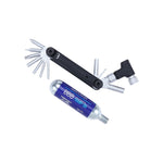 BBB FOLDING TOOL FLIPOUT 13 FUNCTIONS CO2, W/BMP-36 CARTRIDGE