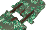 BASIL EVER-GREEN DOUBLE BAG, 28-38L, THYME GREEN