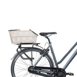 BASIL CENTO MIK 2.0 REAR BASKET, NUDE METALLIC
