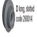 CYCLUS PLASTIC ADAPTER D, LONG & SLOTTED, SINGLE