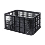 BASIL BICYCLE CRATE MIK 2.0 L 40L BLACK RECYCLED