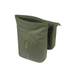 BASIL CITY DOUBLE PANNIER BAG MIK 28-32L MOSS GREEN