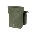 BASIL CITY DOUBLE PANNIER BAG 28-32L MOSS GREEN