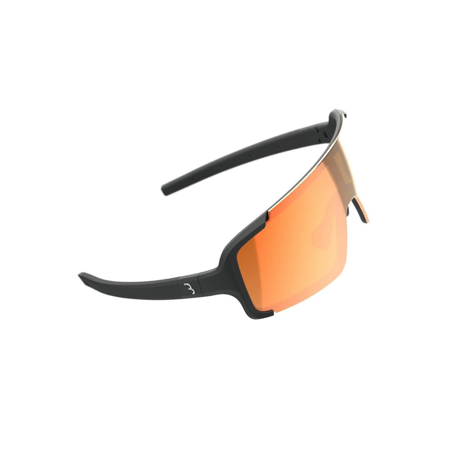 BBB SUNGLASSES CHESTER MATT BLACK FRAME ORANGE LENS