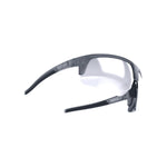 SPORTS GLASSES COMET TRANSPARENT GREY MLC SILVER