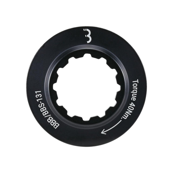 BBS-131 LOCKRING CENTERLOCK ROTOR BLACK QR/12MM