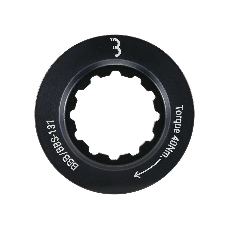 BBS-131 LOCKRING CENTERLOCK ROTOR BLACK QR/12MM