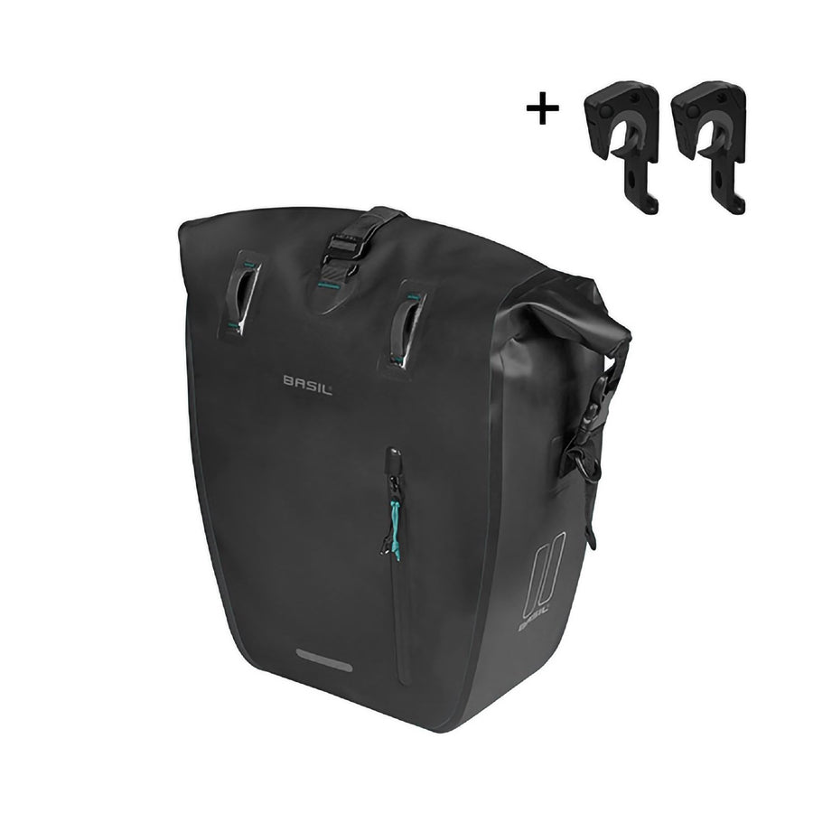 BASIL RIVO L SINGLE TARPAULIN 25-31L BLK