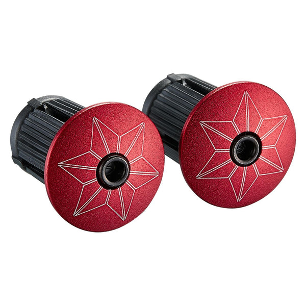 SUPACAZ STAR PLUGZ ANODIZED – RED