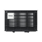 BASIL BICYCLE CRATE MIK 2.0 M 29.5L BLACK RECYCLED LOCKABLE