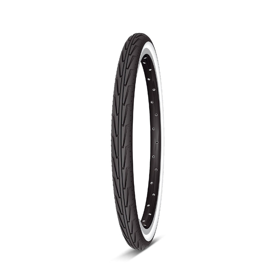 MICHELIN CITY J WIRE 12X2 1/4 GW WHITE