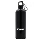 NORTHWAVE ALUMINIUM WATER BOTTLE BLACK