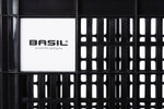 BASIL BICYCLE CRATE MIK 2.0 L 40L BLACK RECYCLED