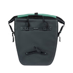 BASIL RIVO L SINGLE BAG TARPAULIN MIK 25-31L SILV GRN BLK