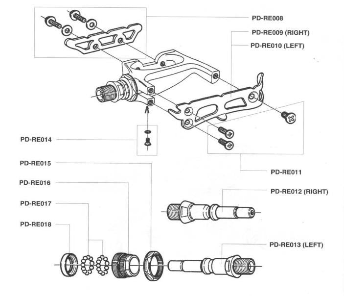 PEDAL ADJ SET – LEFT