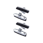 BBS-02. ROAD CARTRIDGE BRAKE PADS SILVER (2PCairs)