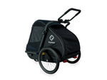 HAMAX PLUTO DOG TRAILER NAVY/BLACK LARGE