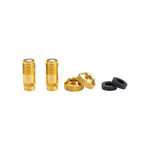 VALVE CAPS CORECAP 2PC/PR GOLD