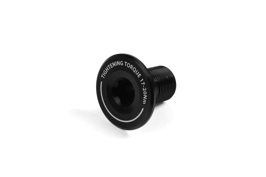 CRANKSET SHAFT END CAP – BLACK