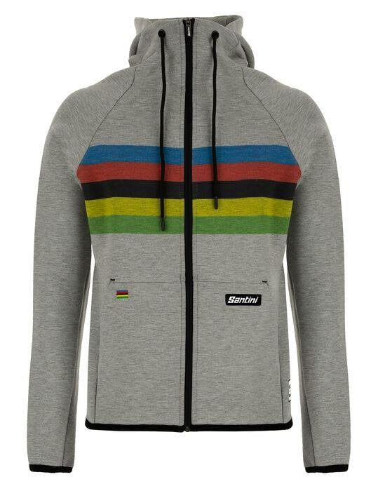 UCI OFFICIAL RAINBOW STRIPES HOODIE