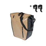 BASIL RIVO L SINGLE BAG TARPAULIN MIK 25-31L SND BLK