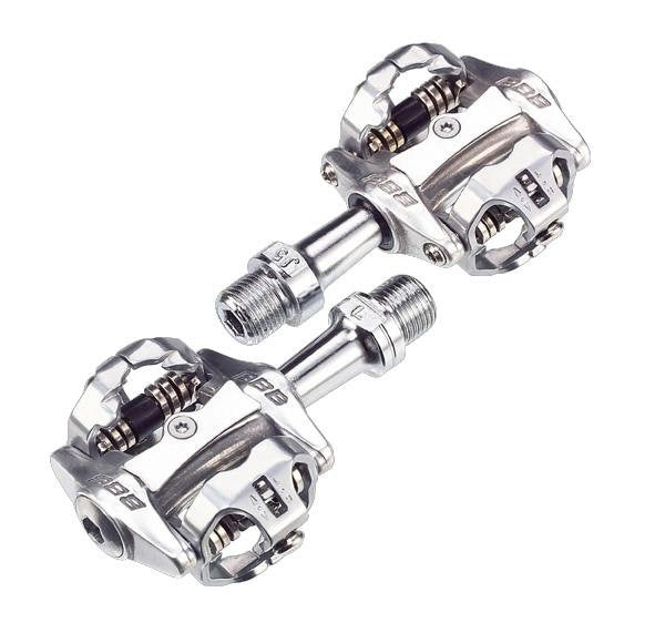 BPD-11.PS MOUNTAINGO PEDALS POLISHED SILVER