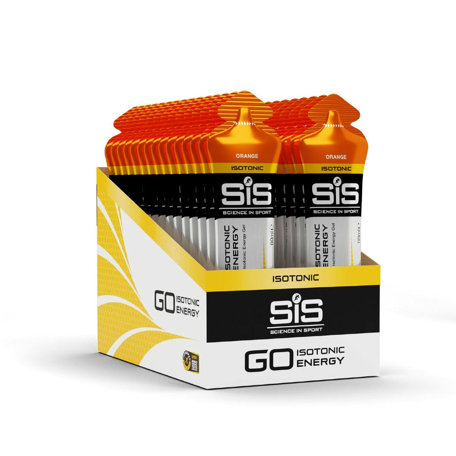 SIS GO PLUS ISOTONIC ENERGY GELS 30 X 60ML ORANGE