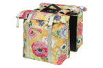 BASIL BLOOM FIELD DOUBLE PANNIER MIK 28-35L YELLOW