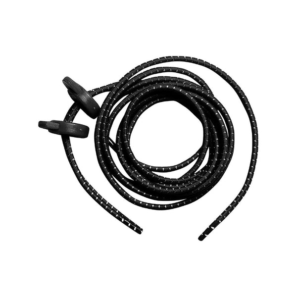 ZONE3 ELASTIC LACES – BLACK