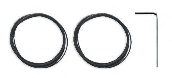 BIKE BRAID CABLE FOR SLW  XDIAL (PAIR) BLACK