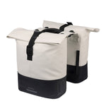 BASIL COVE DOUBLE PANNIER BAG MIK 28-32L OFF WHT BLK
