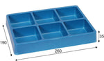 TOOL TRAY W/ 6 COMPARTMENTS