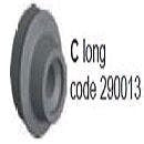 CYCLUS PLASTIC ADAPTER C, LONG, SINGLE