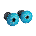 SUPACAZ S/STICKY KUSH SPLAT BLUE REFRACT + BLUE STAR PLUGZ