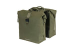 BASIL SOHO DOUBLE BAG NORDLICHT, 41L, MOSS GREEN