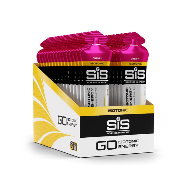 SIS GO PLUS ISOTONIC ENERGY GELS 30 X 60ML CHERRY