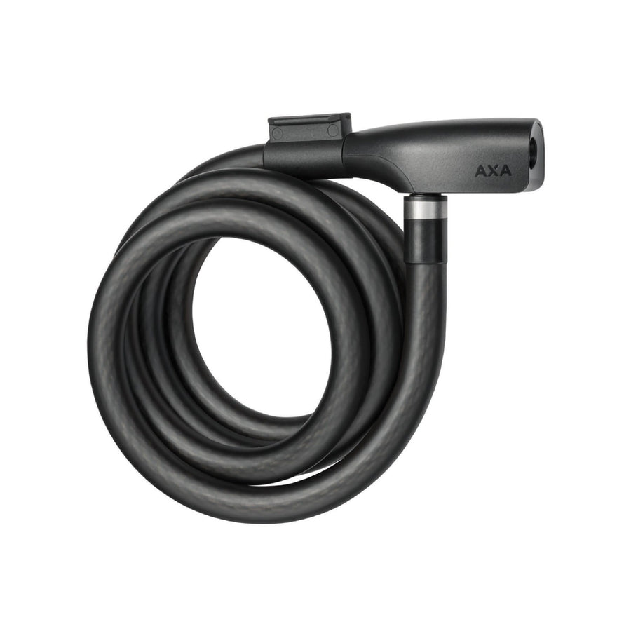 AXA RESOLUTE 15 x 180 BLACK CABLE LOCK KEYED