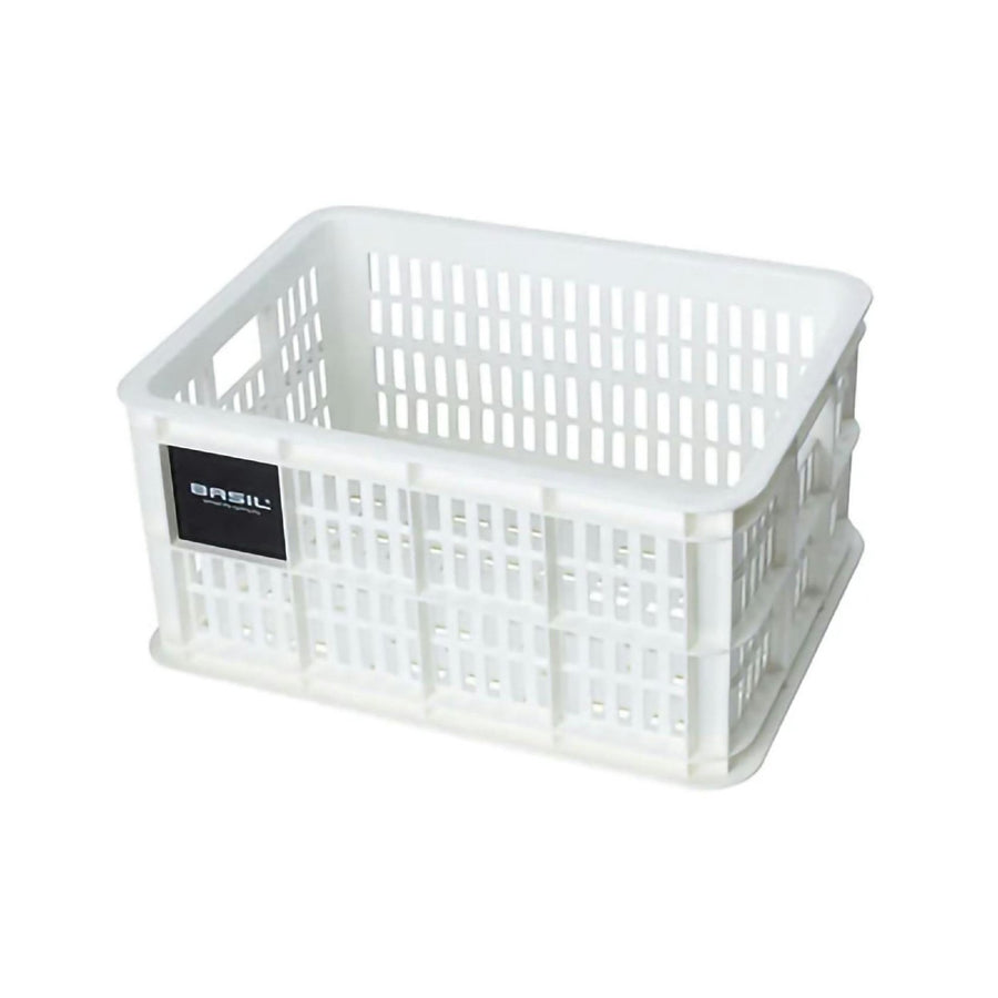BASIL BICYCLE CRATE S 17.5L WHITE