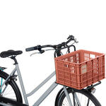 BASIL BICYCLE CRATE M 29.5L RED RECYCLED