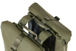 BASIL SOHO DOUBLE BAG NORDLICHT, 41L, MOSS GREEN