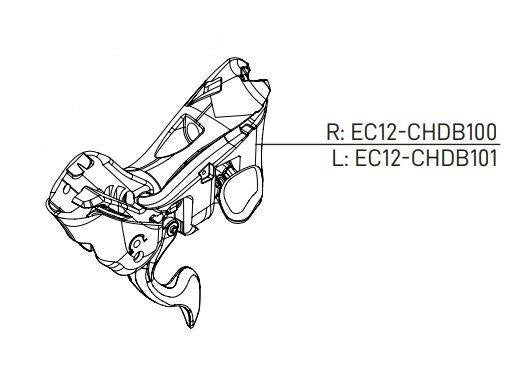 RH EP CH12 DB W/O LEVER 1 AND MC