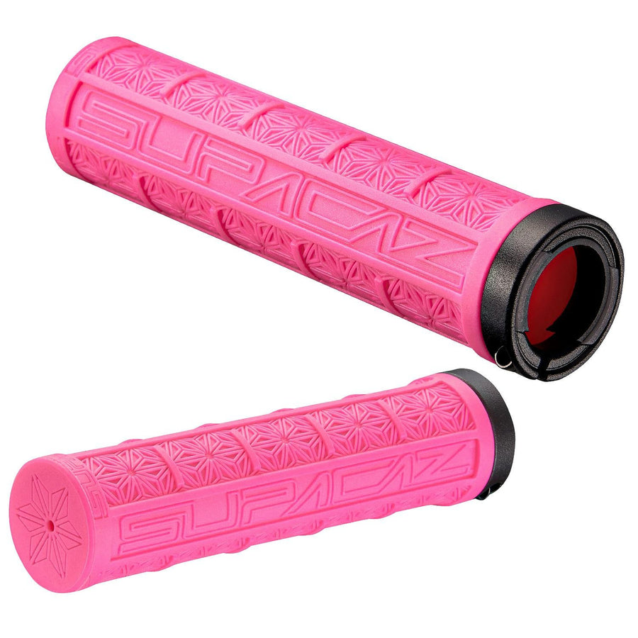 SUPACAZ GRIPS GRIZIPS – NEON PINK