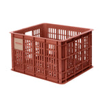 BASIL BICYCLE CRATE M 29.5L RED RECYCLED