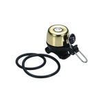 BBB-17-GO-NS BELL NOISEY BRASS GOLD W/SILVER RIVET