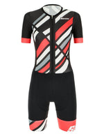 RAGGIO REDUX WOMENS SHORT SLEEVE AERO TRISUIT