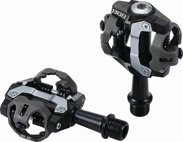BPD-14.BK PEDALS CLIPLESS FORCEMOUNT BK CRMO AXLE