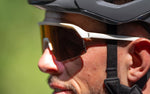 SPORTSGLASSES VALOR MATT TRANSPARENT WHITE FLUX RED MLC LENS W/EXTRA CLEAR LENS ANTIFOG+OLEOPHOBIC