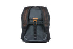 BASIL MILES TARPAULIN BACKPACK, 17L, BLACK ORANGE